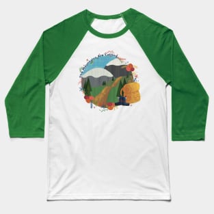 Mountain Hike Baseball T-Shirt